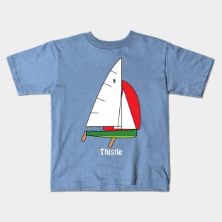 Thistle Sailboat Kids T-Shirt